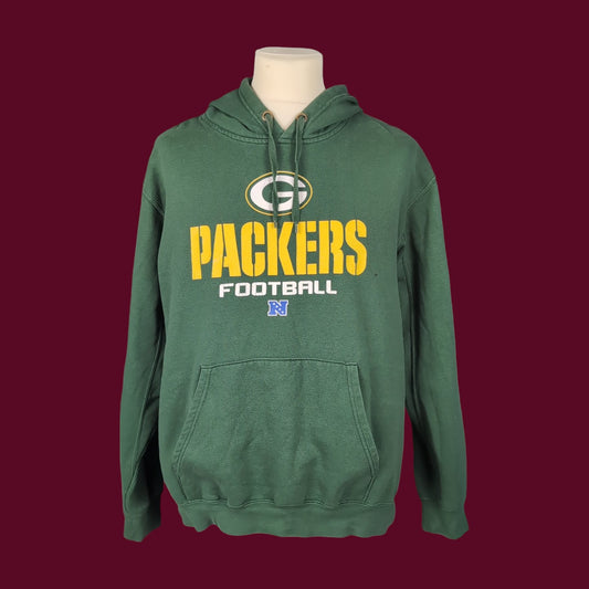 Sweat à capuche vintage Packers Green Bay NFL (taille XL) H24