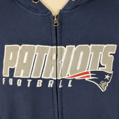 Sweat à capuche vintage Patriots Nouvelle-Angleterre NFL (taille L) H26