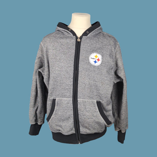 Sweat à capuche vintage Steelers (Pittsburgh) NFL (taille XL) H22