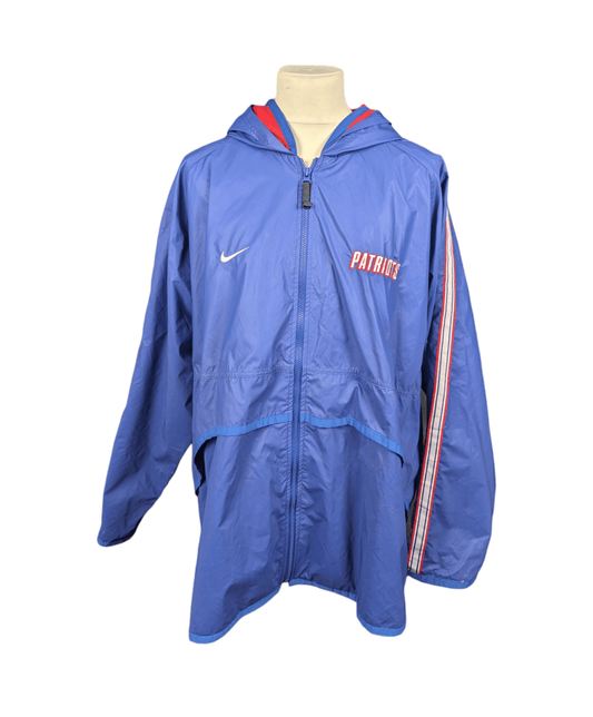 Imperméable vintage Nike Patriots (Nouvelle-Angleterre) (taille XXL) V16