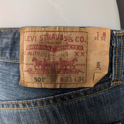 Jean vintage Levi's 501 (taille 33×34) J21