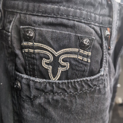 Jean baggy vintage Rock Revival (taille 34) J65