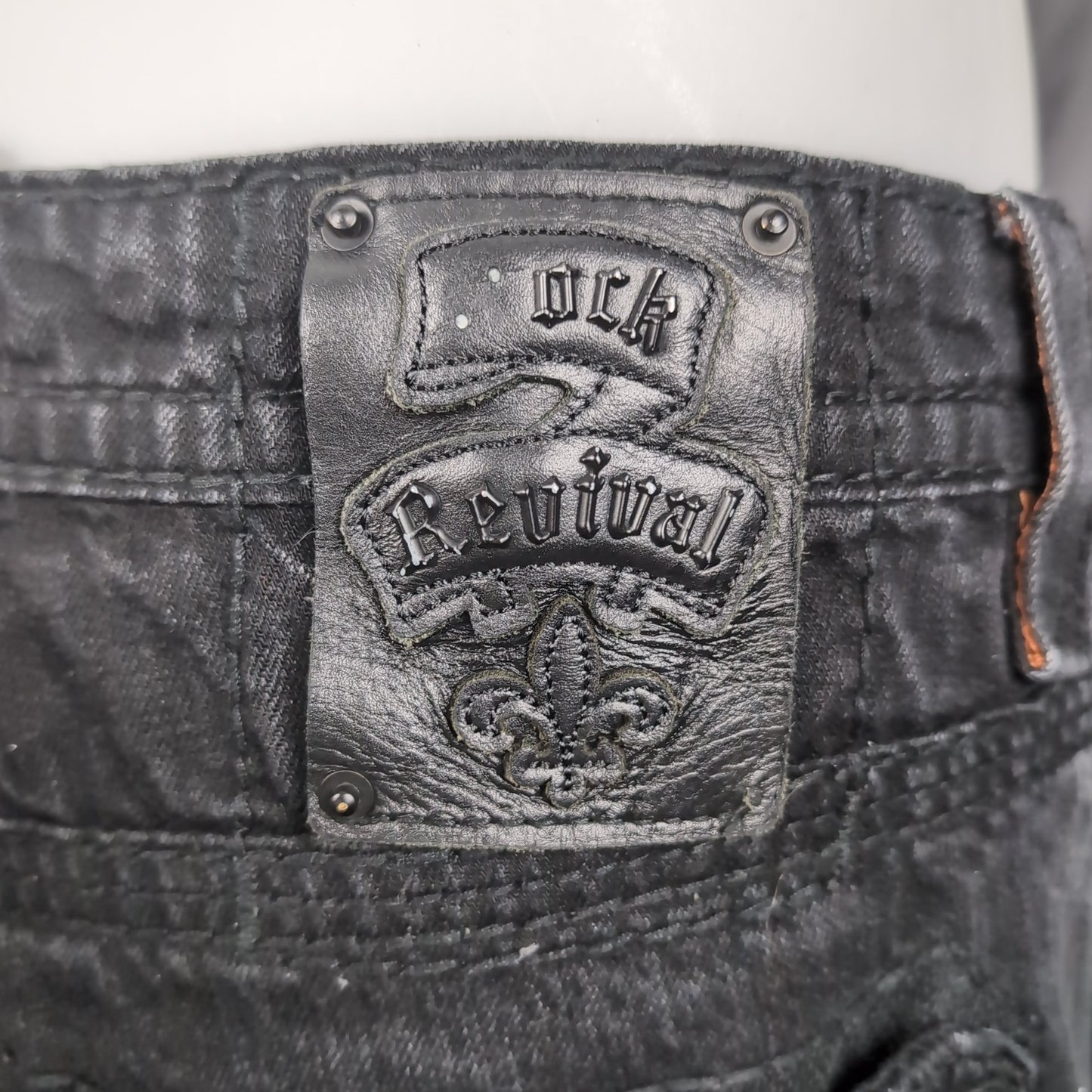 Jean baggy vintage Rock Revival (taille 34) J65