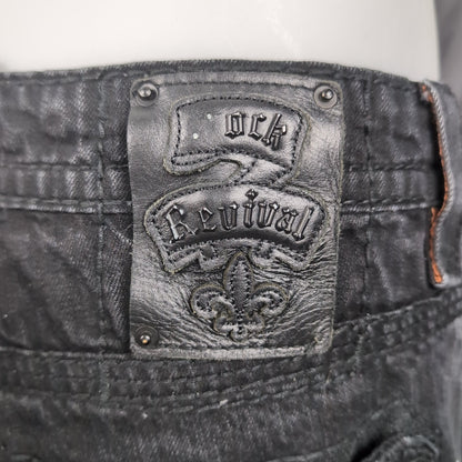 Jean baggy vintage Rock Revival (taille 34) J65