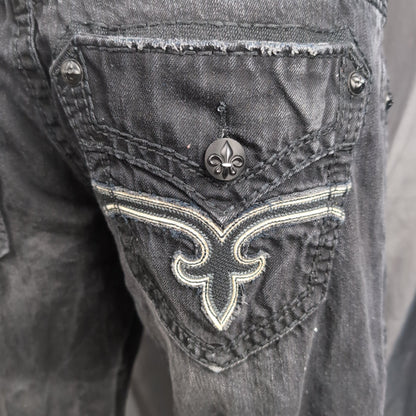 Jean baggy vintage Rock Revival (taille 34) J65