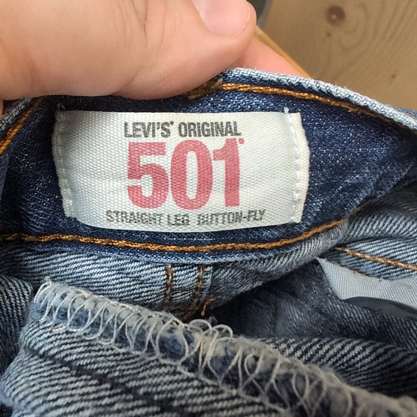 Jean vintage Levi's 501 (taille 34×32) J51