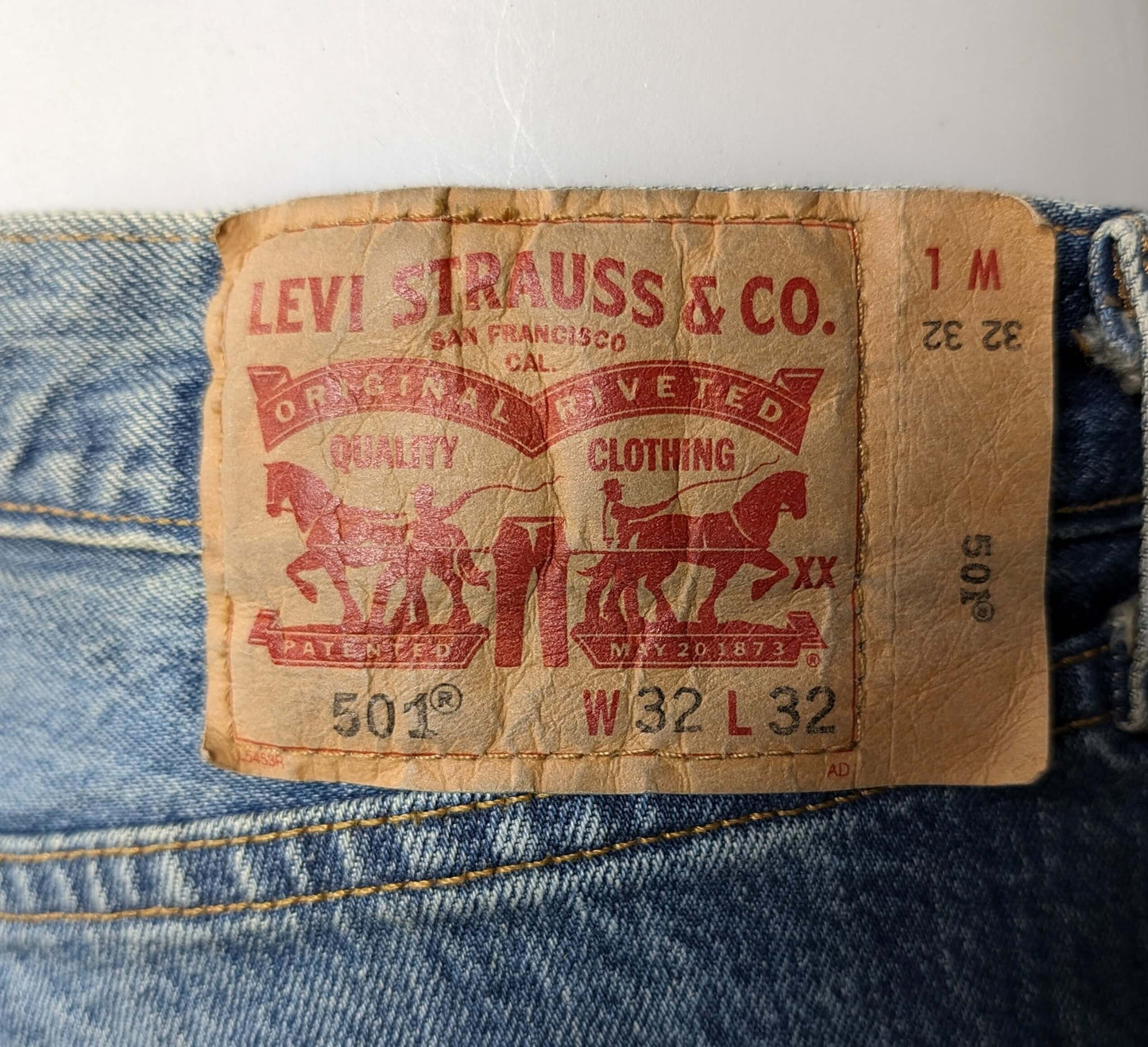 Jean vintage Levi's 501 (taille 32×32) J1