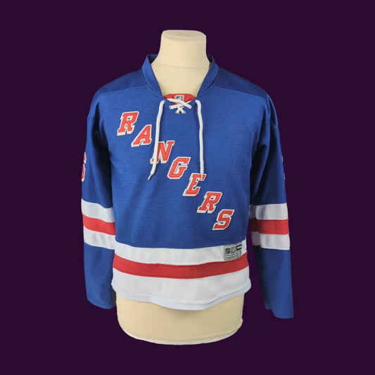 Maillot vintage Reebok NHL Rangers de New York Mats Zuccarello (taille S) T115