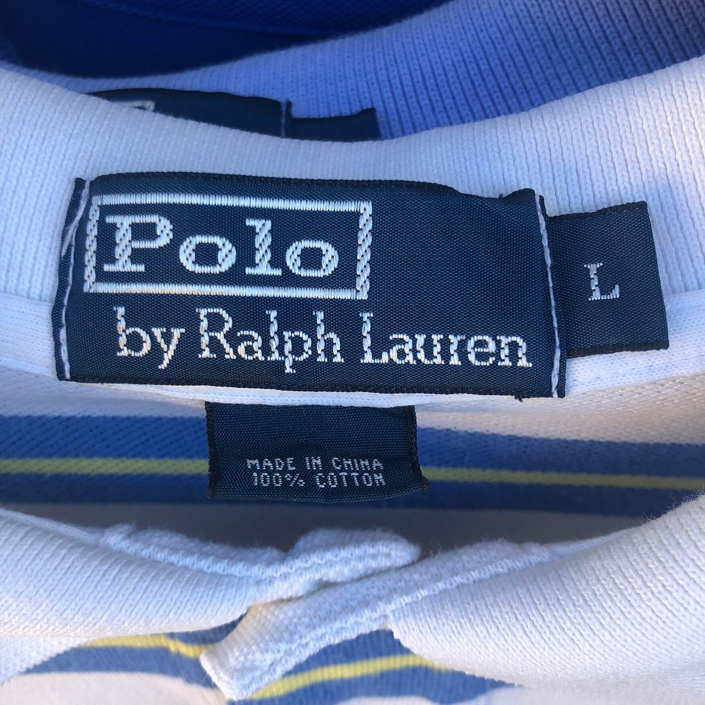 Polo vintage Ralph Lauren (taille L-XL) T104