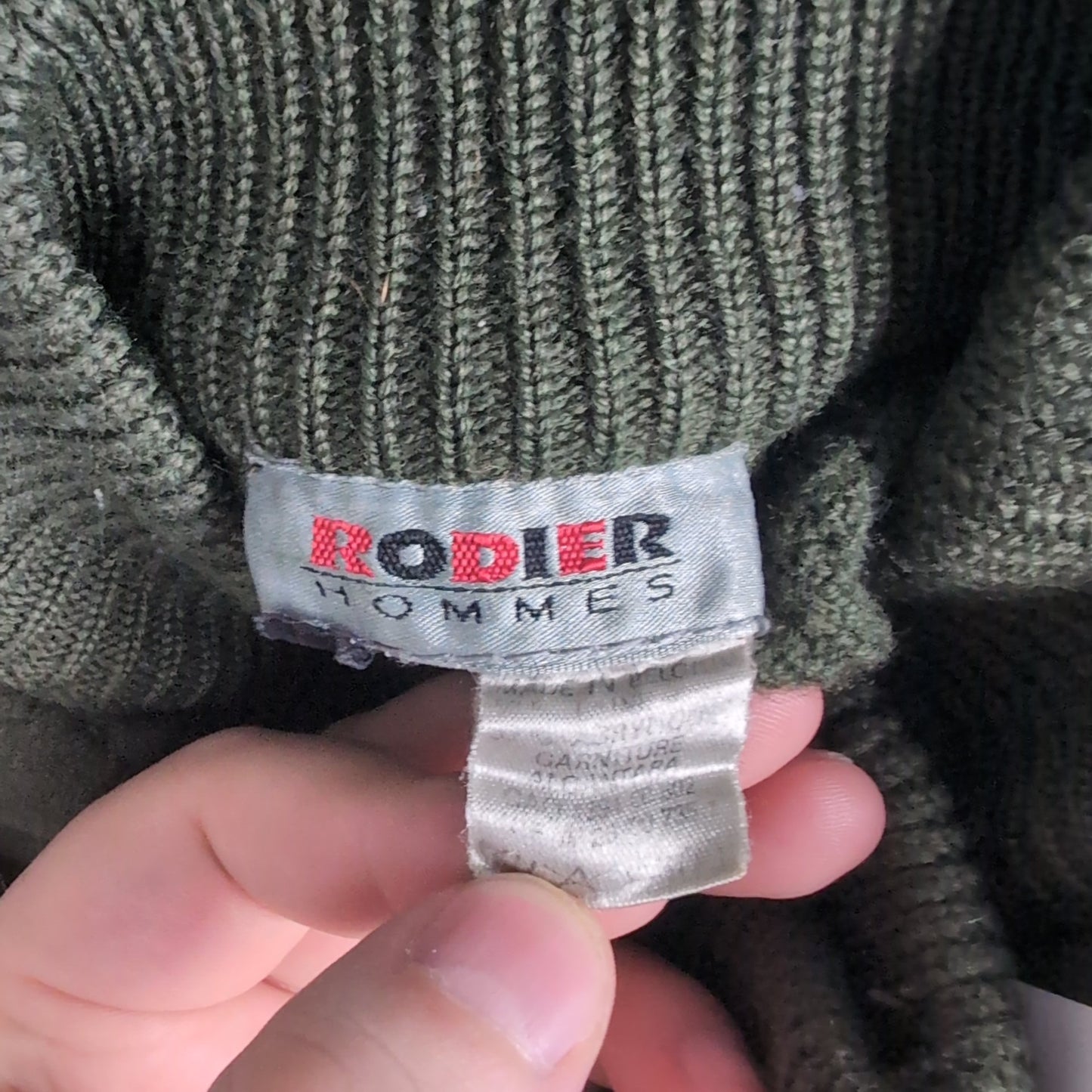 Crewneck vintage Rodier (taille XL) H30