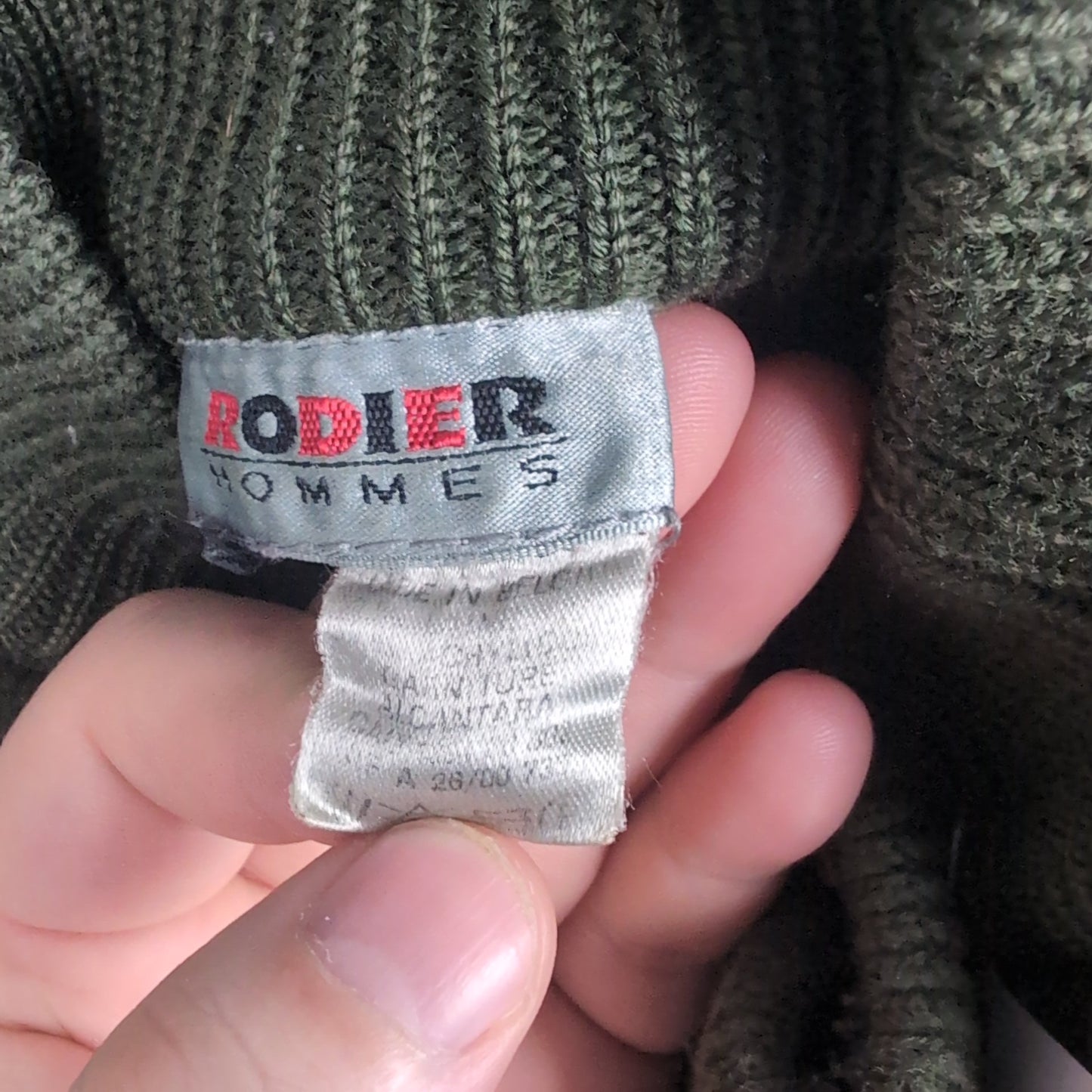 Crewneck vintage Rodier (taille XL) H30