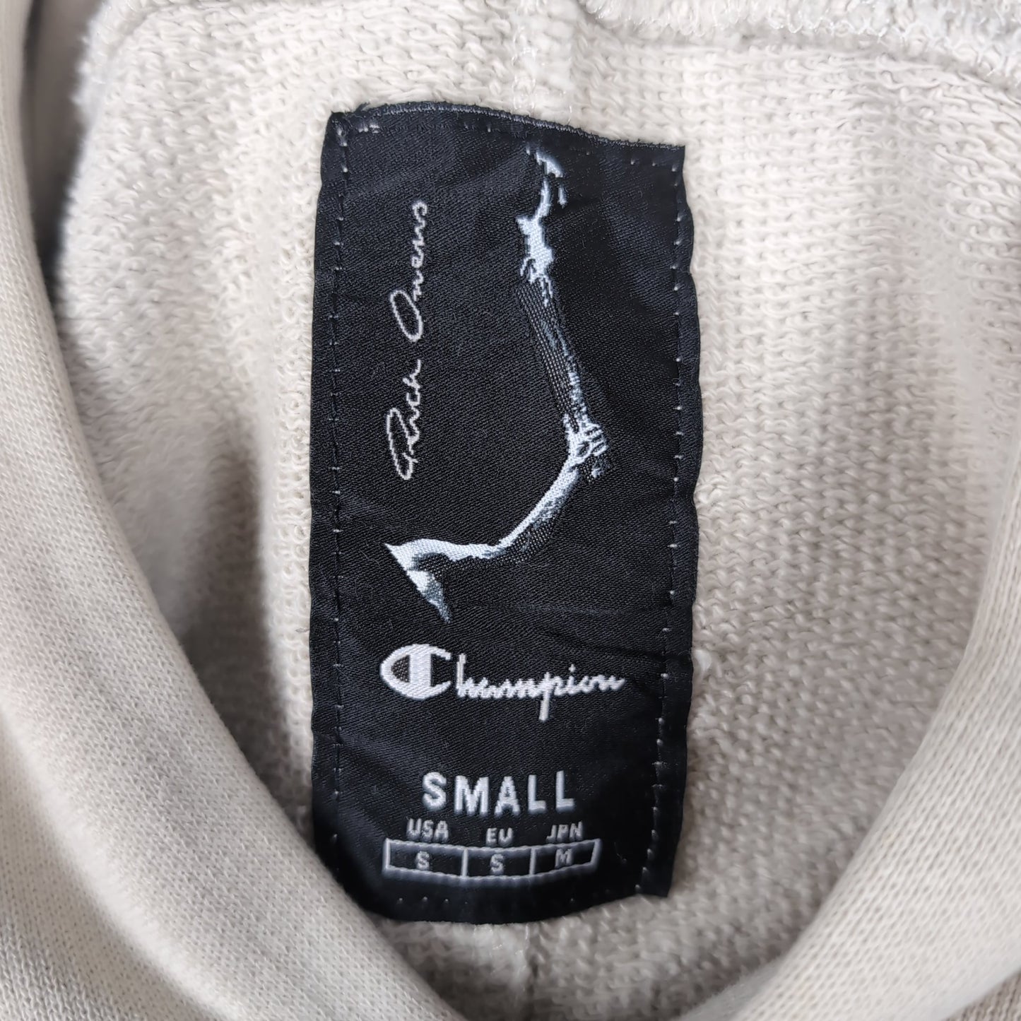 Sweat à capuche vintage Champion x Rick Owens (taille XL) H16