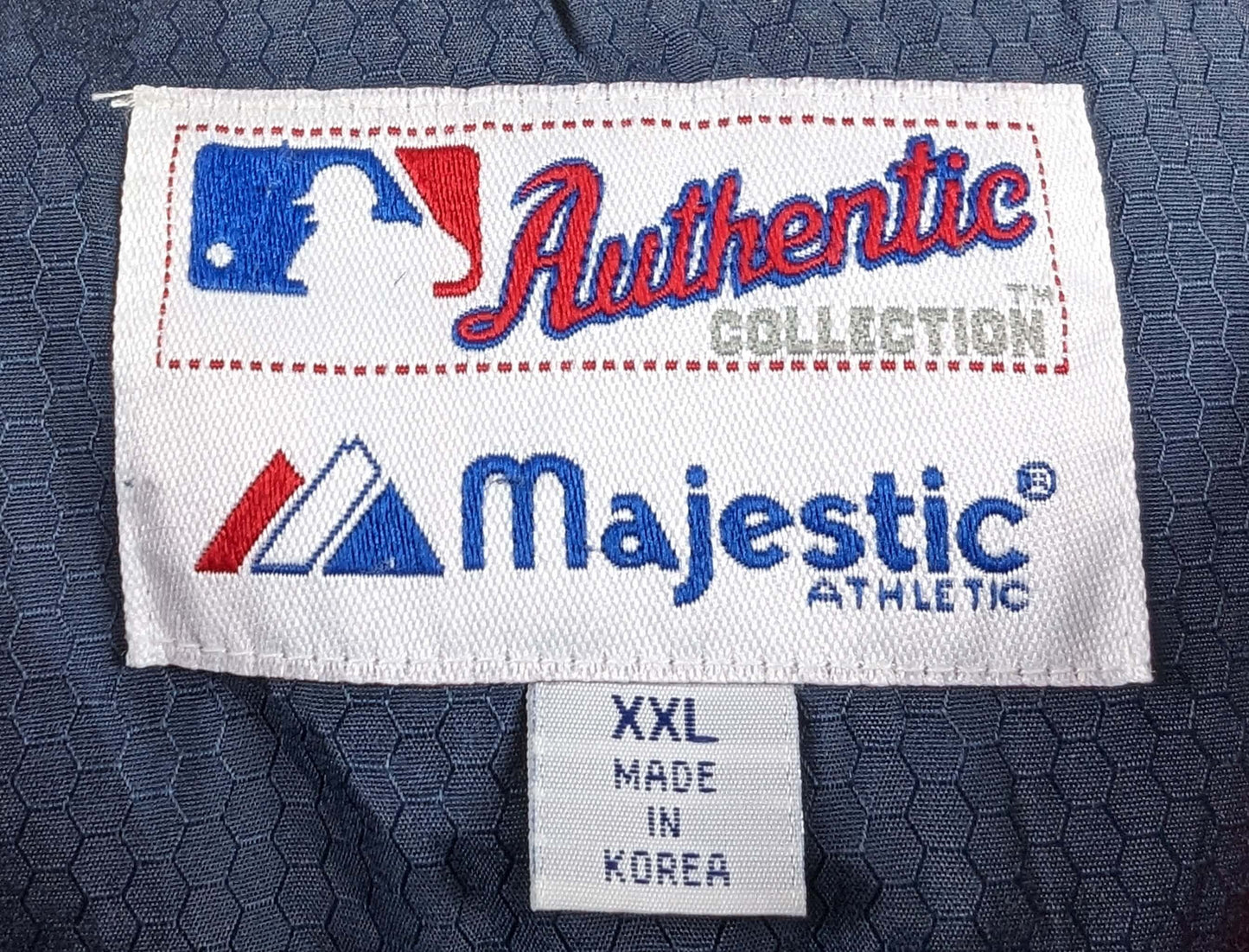 Blouson vintage Majestic Indians (Cleveland) (taille XXL) V24