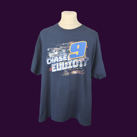 Tee shirt vintage Nascar CHASE ELLIOTT (taille XXL) T157