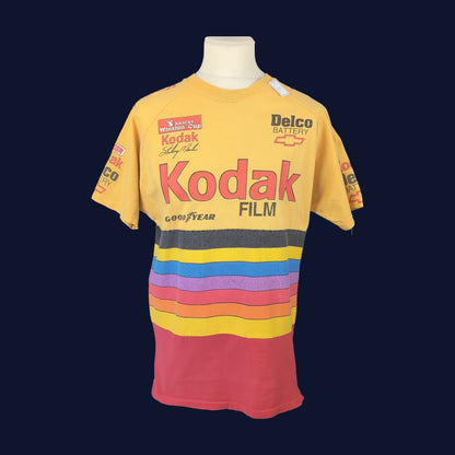 Tee shirt vintage Nascar Kodak Film (taille M-L) T170