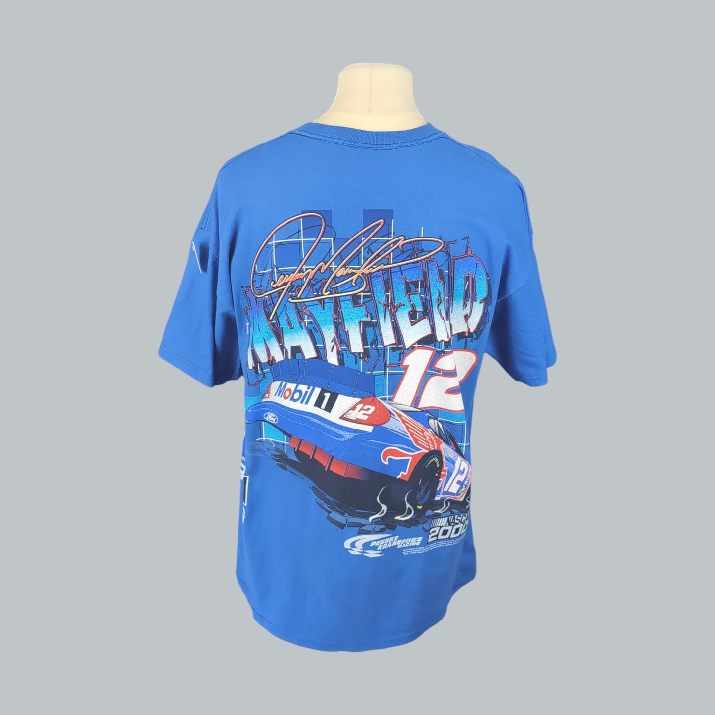 Tee shirt vintage Nascar MAYFIELD (taille XL) T173