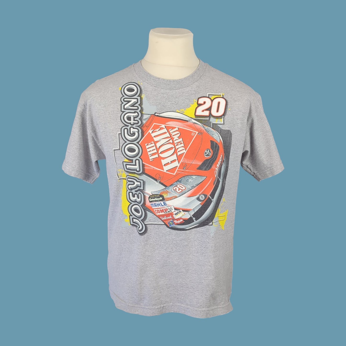 Tee shirt vintage Nascar JOEY LOGANO (taille M) T174