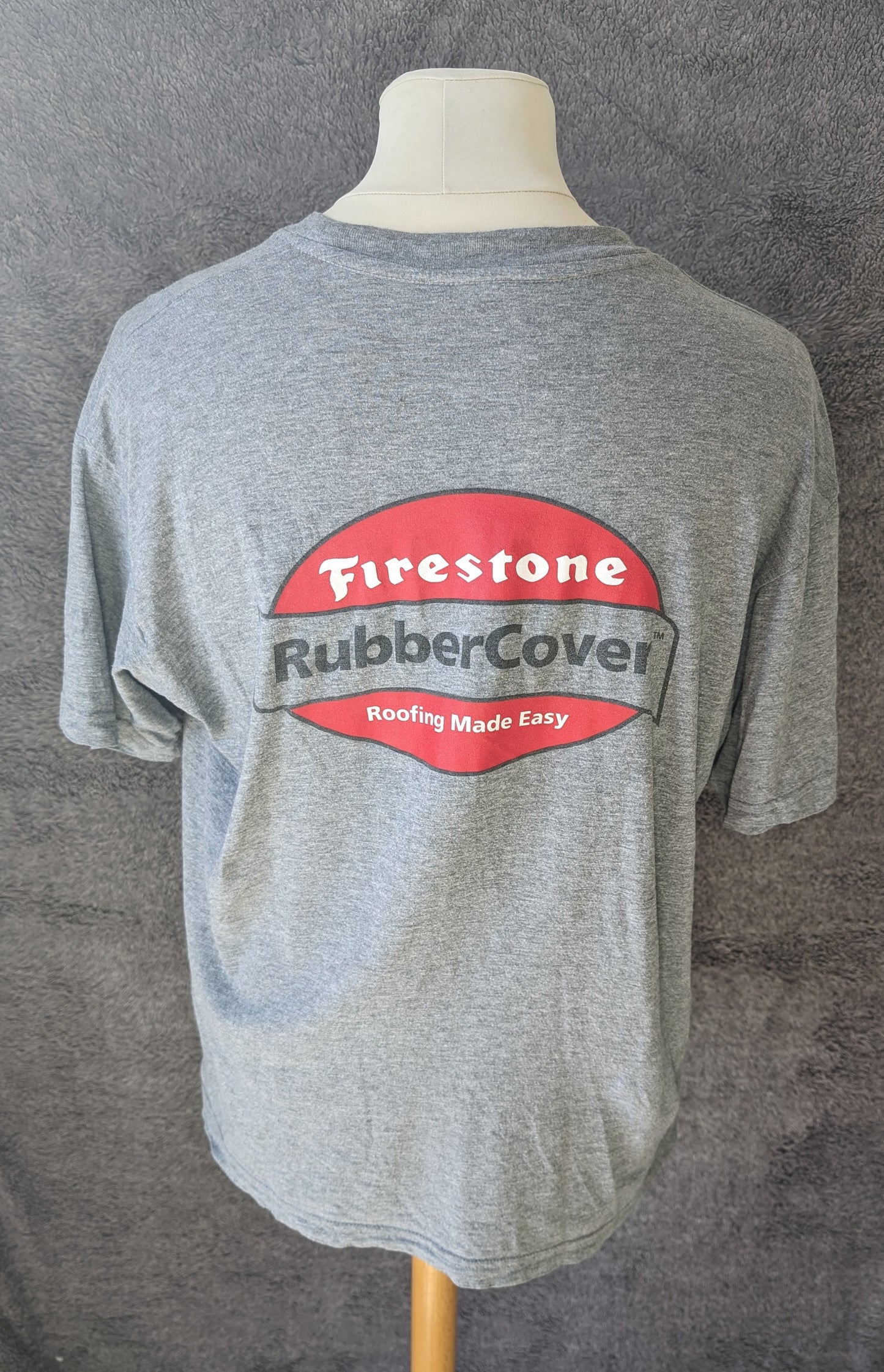 Tee shirt vintage Firestone (taille L-XL) T6