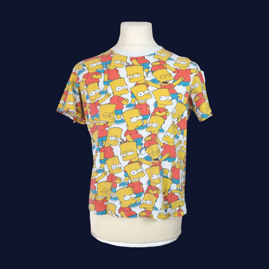 Tee shirt vintage Bart The Simpsons (taille S) T183