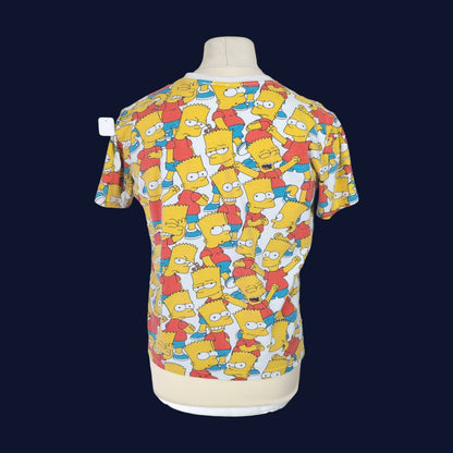 Tee shirt vintage Bart The Simpsons (taille S) T183