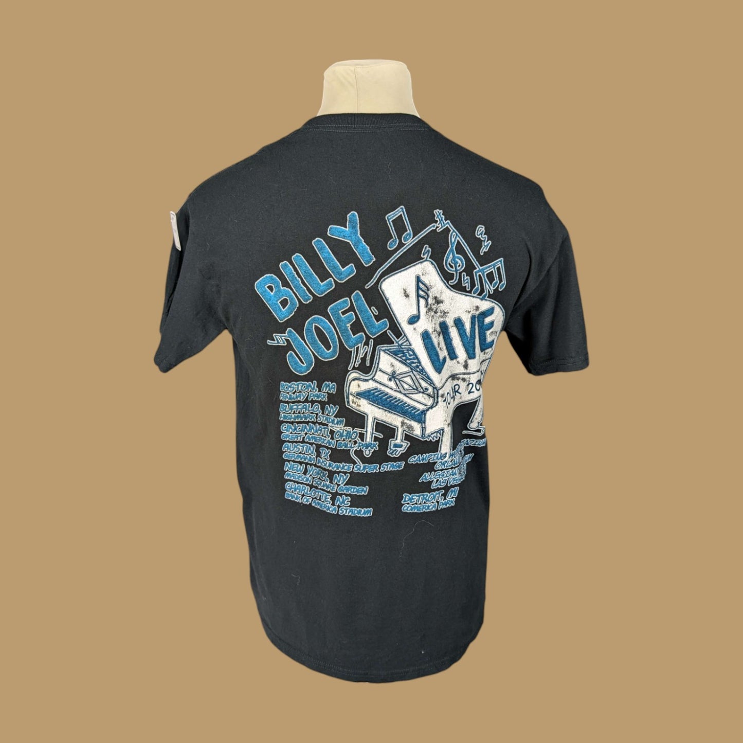 Tee shirt vintage Billy Joel (taille M) T77