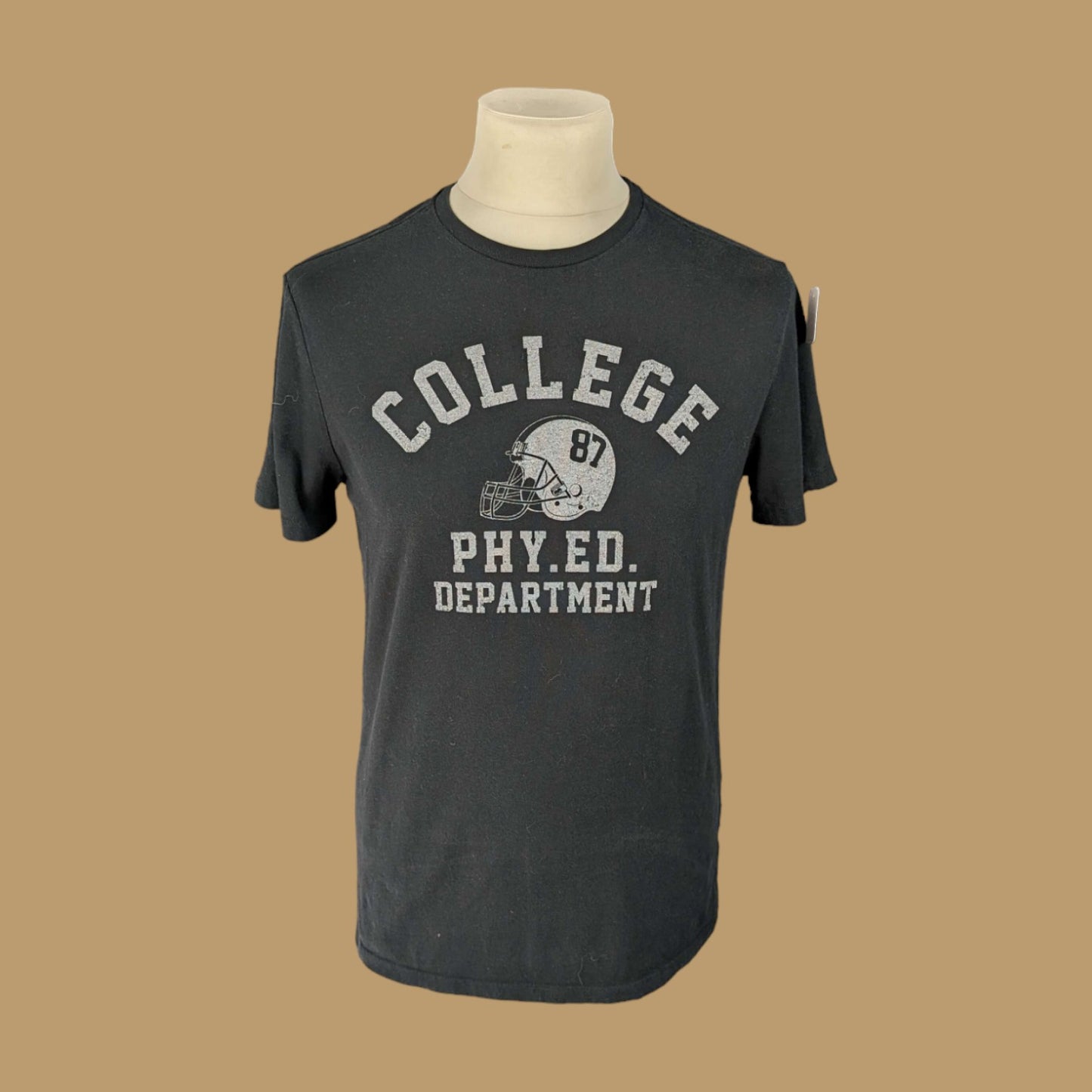 Tee shirt vintage College (taille S) T54