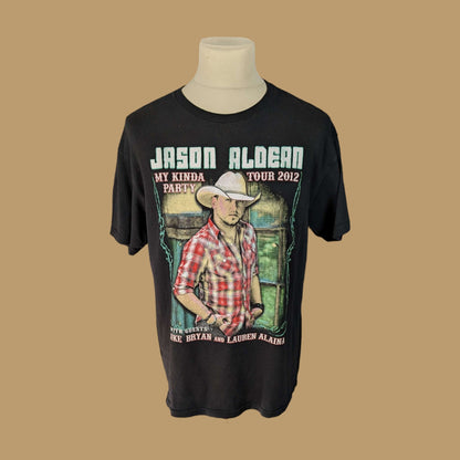 Tee shirt vintage Jason Aldean (taille L) T52