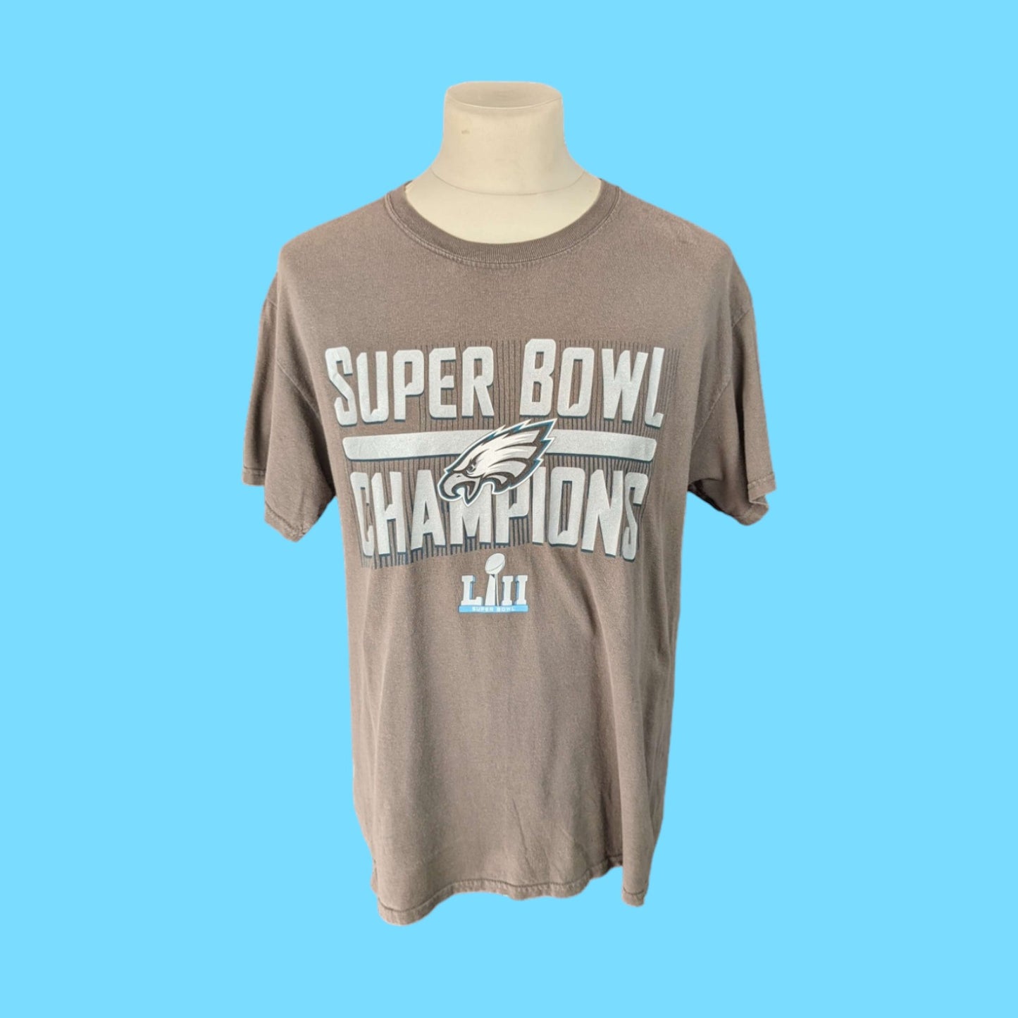 Tee shirt vintage Eagles Super Bowl (taille L) T56