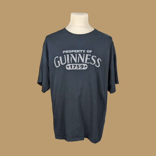 Tee shirt vintage Guinness (taille XL-XXL) T16