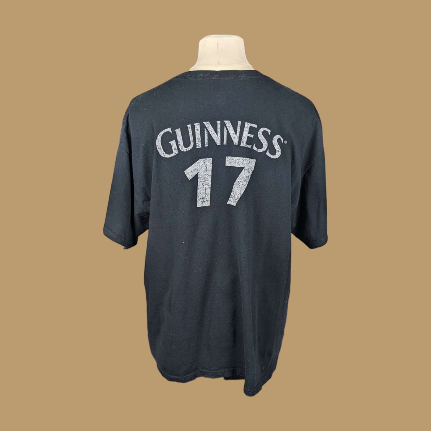 Tee shirt vintage Guinness (taille XL-XXL) T16