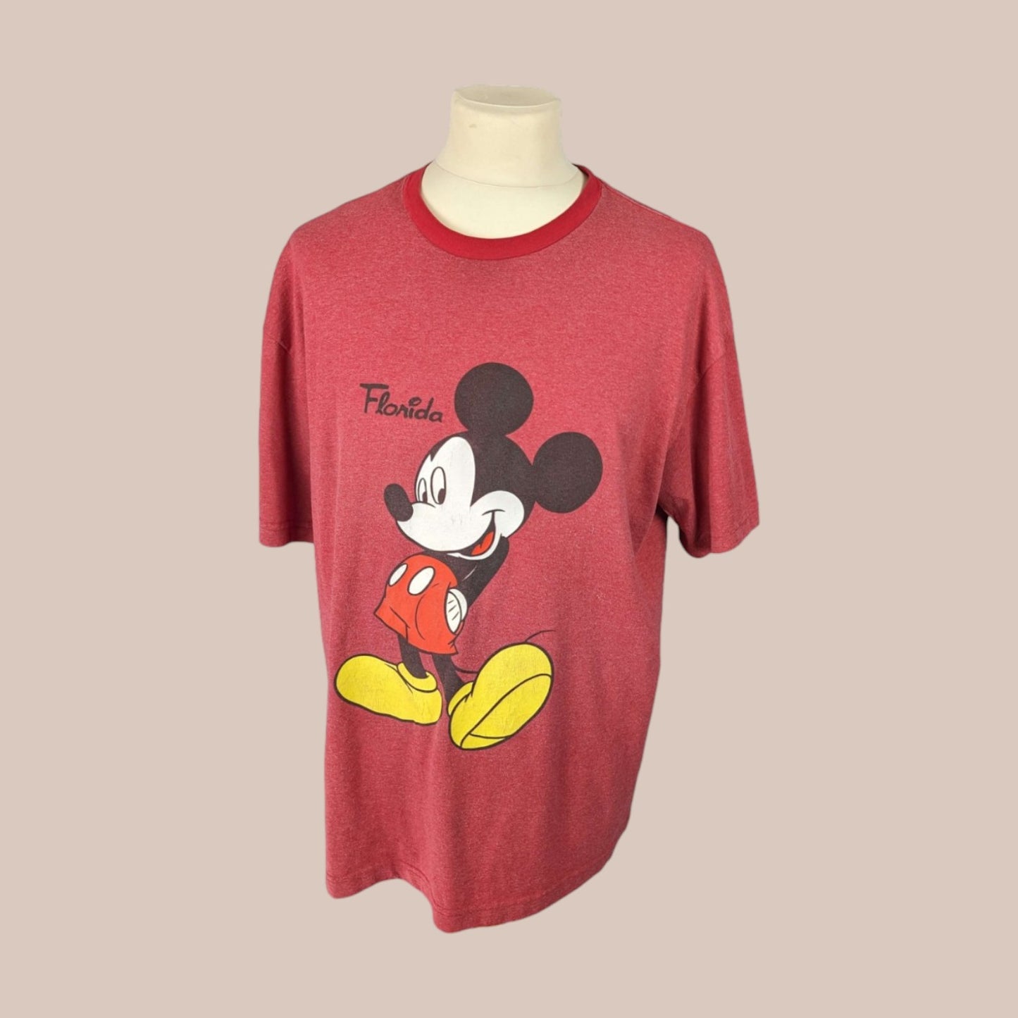 Tee shirt vintage Mickey (taille XL-XXL) T58