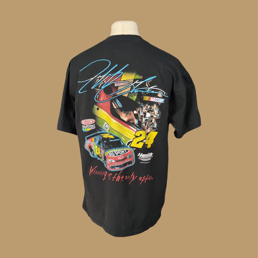 Tee shirt vintage Nascar Jeff Gordon (taille L-XL) T206