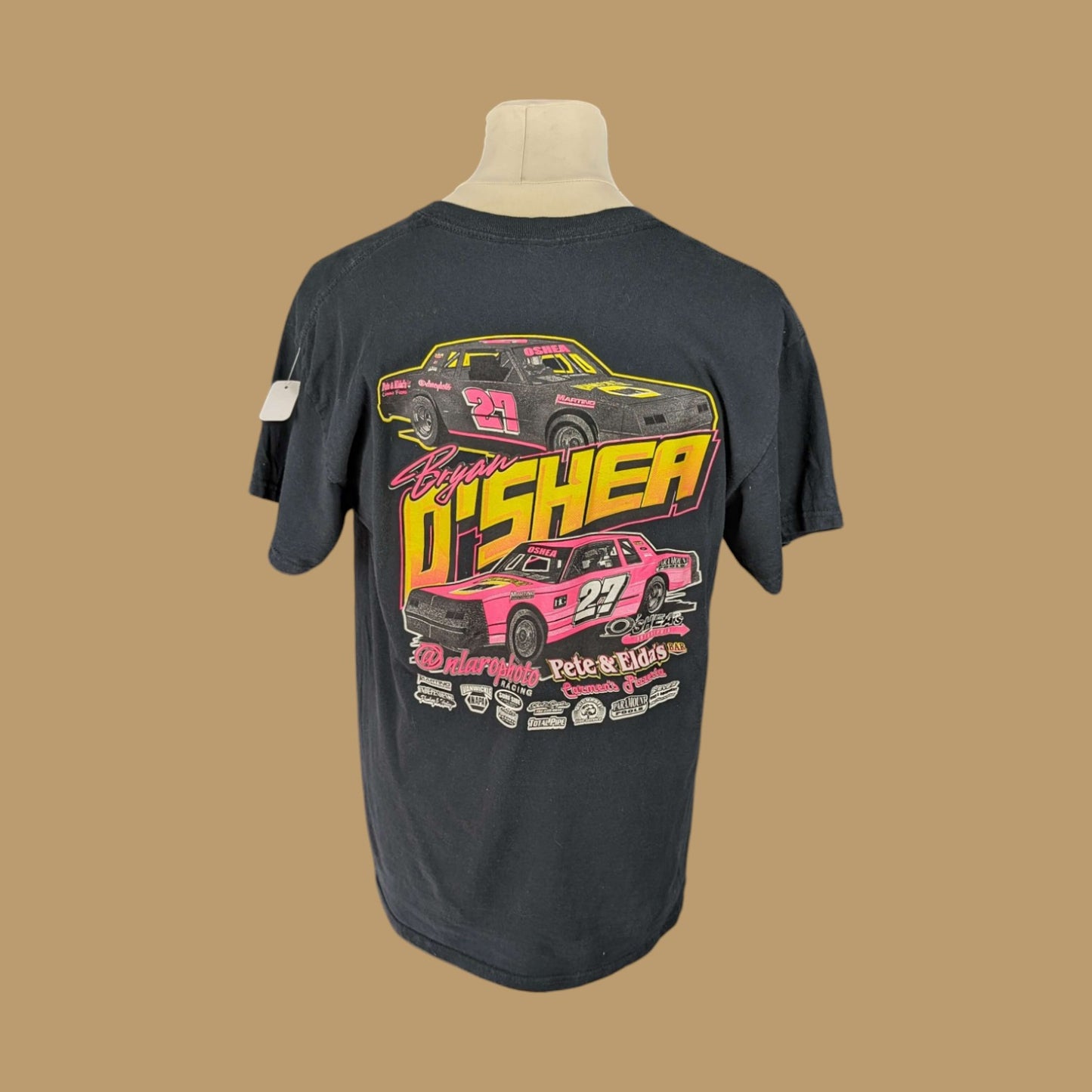 Tee shirt vintage Racing (taille L-XL) T24