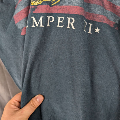 Tee shirt vintage Semper Fi (taille XL) T34