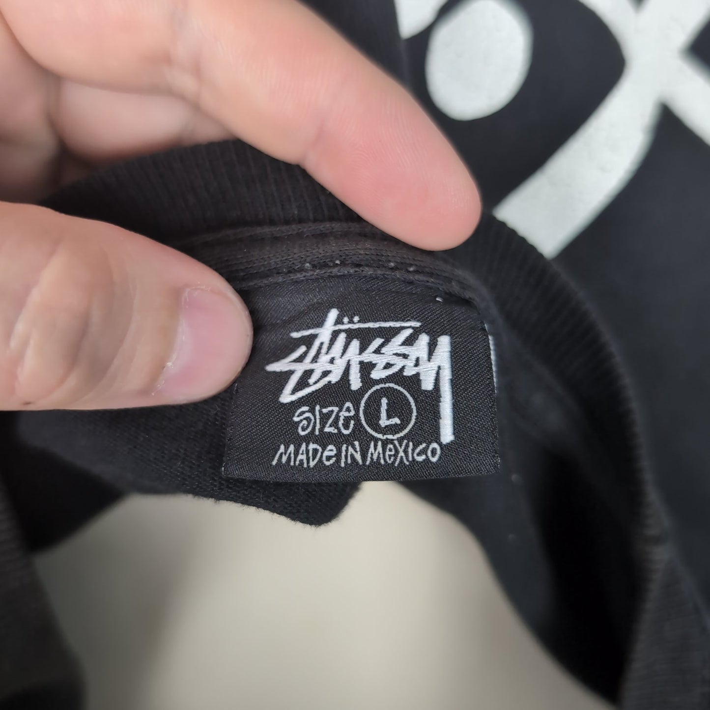 Tee shirt vintage Stussy (taille L-XL) T193