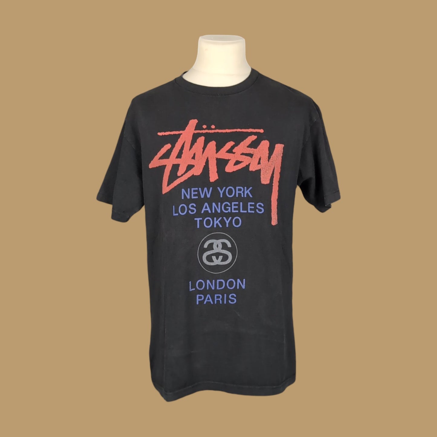 Tee shirt vintage Stussy (taille L) T195