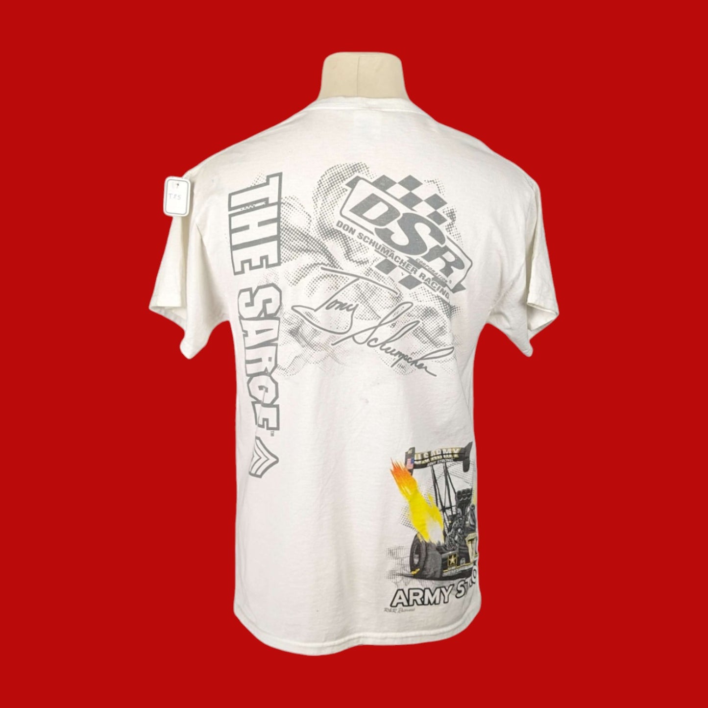 Tee shirt vintage Racing (taille M) T25