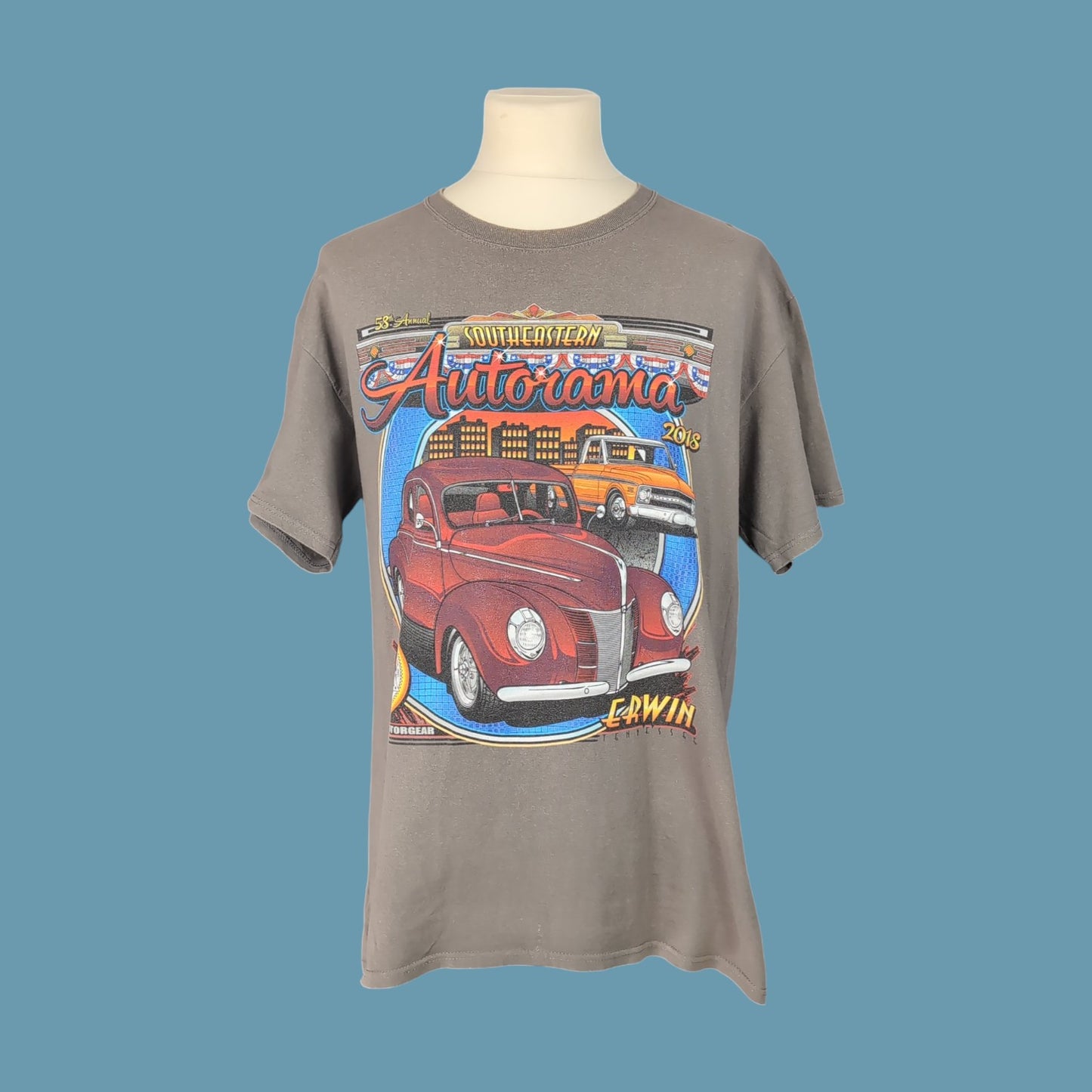 Tee shirt vintage Hot Rod (taille L) T208