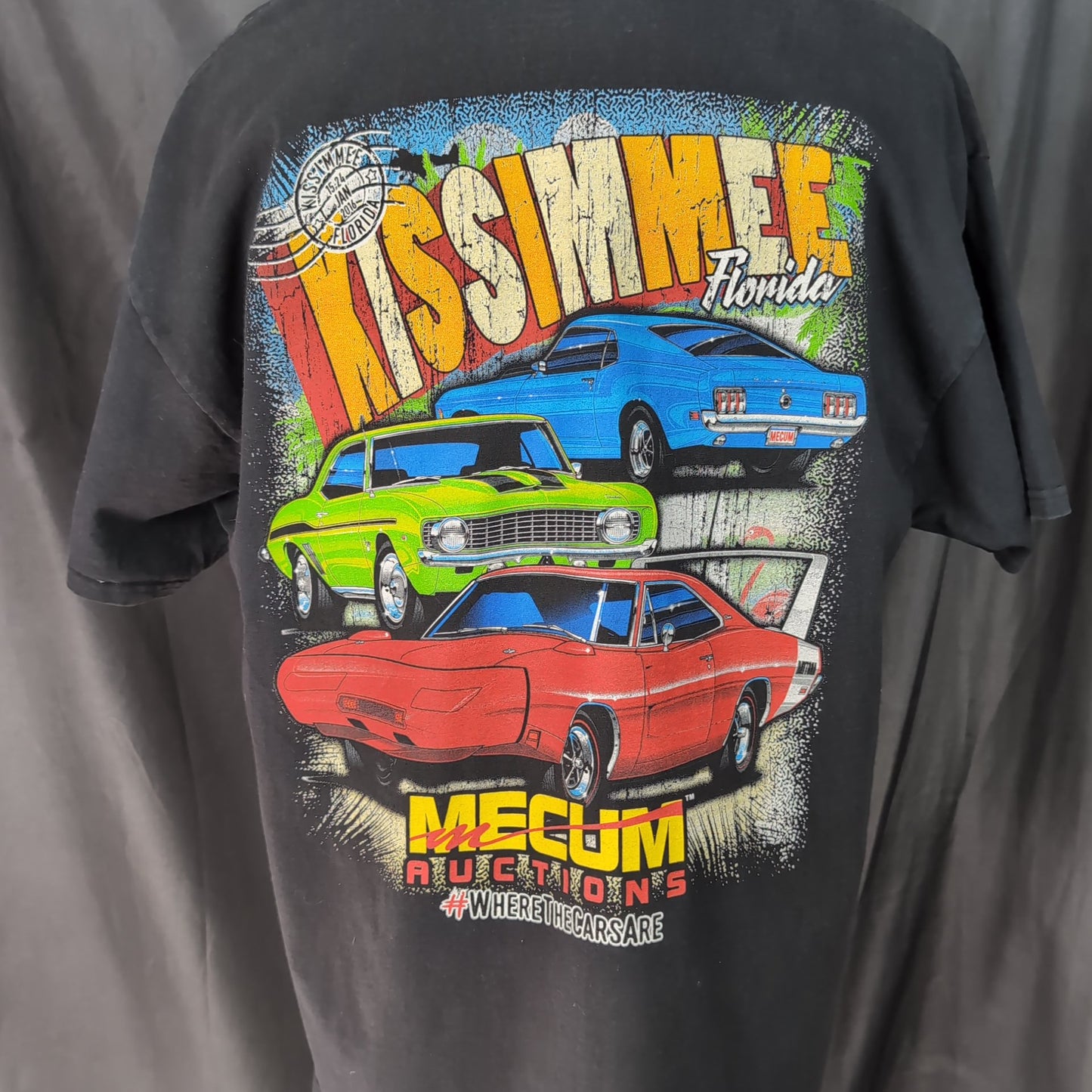 Tee shirt vintage Racing (taille XL) T209