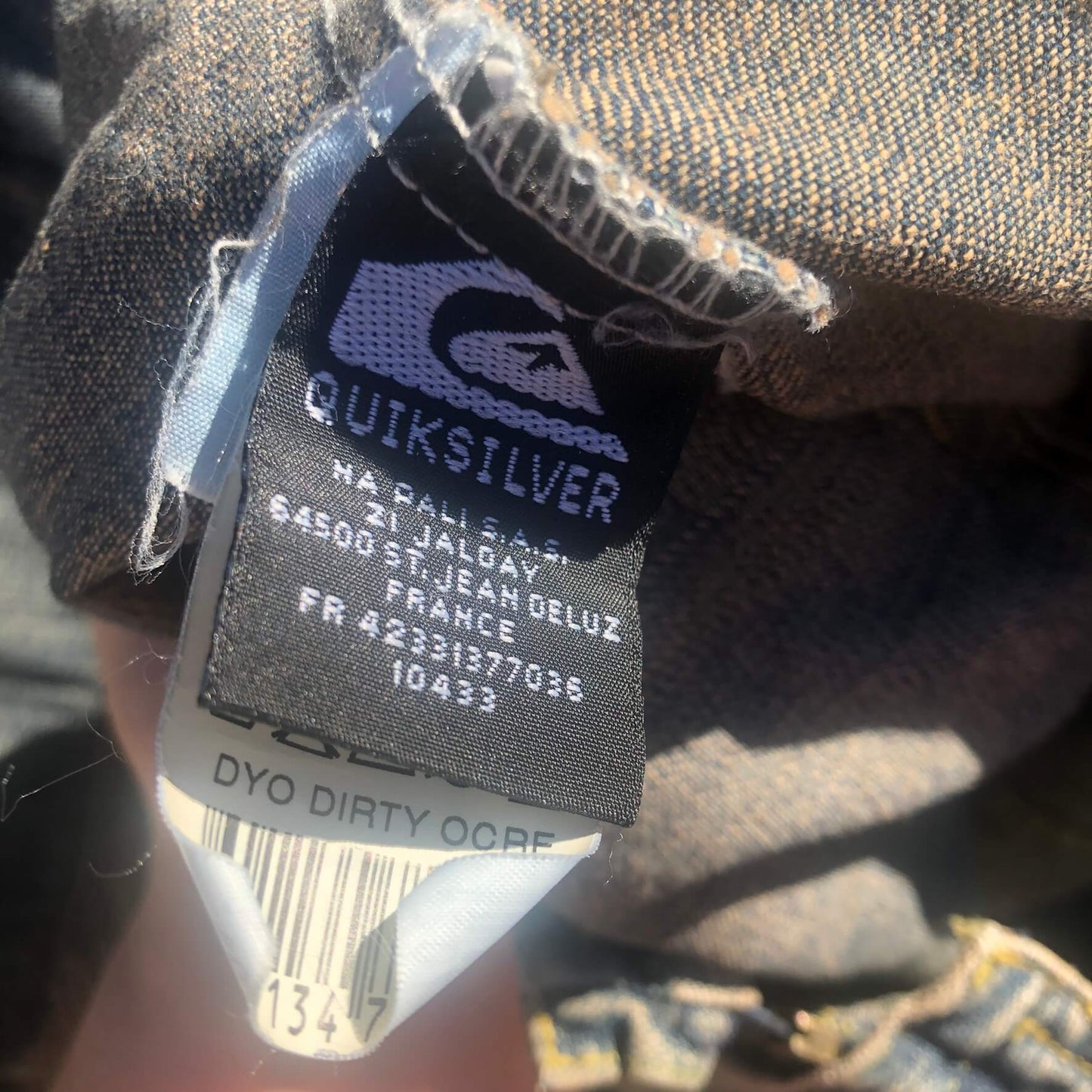 Veste jean vintage Quiksilver (taille L)