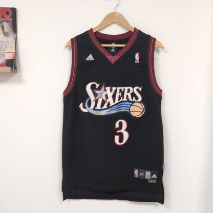 Maillot vintage NBA 76ers de Philadelphie Allen Iverson (taille S) T320
