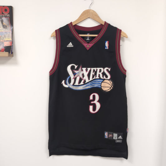 Maillot vintage NBA 76ers de Philadelphie Allen Iverson (taille S) T320