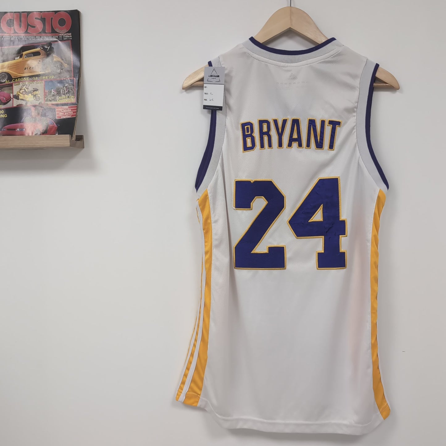 Maillot vintage NBA Lakers Los Angeles Kobe Bryant (taille XL) T285