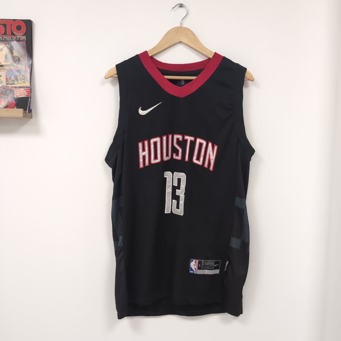 Maillot vintage NBA Rockets de Houston James Harden (taille L) T306