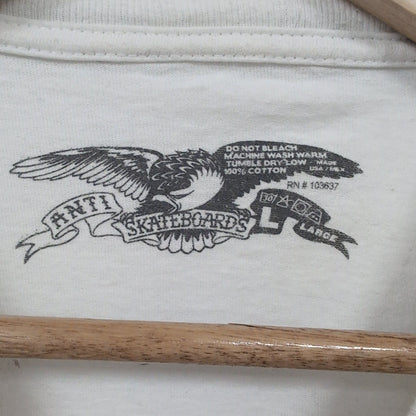 Tee shirt vintage Antihero Skateboards (taille L) T255