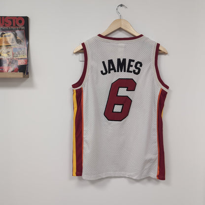 Maillot vintage NBA Heat de Miami LeBron James (taille M) T316