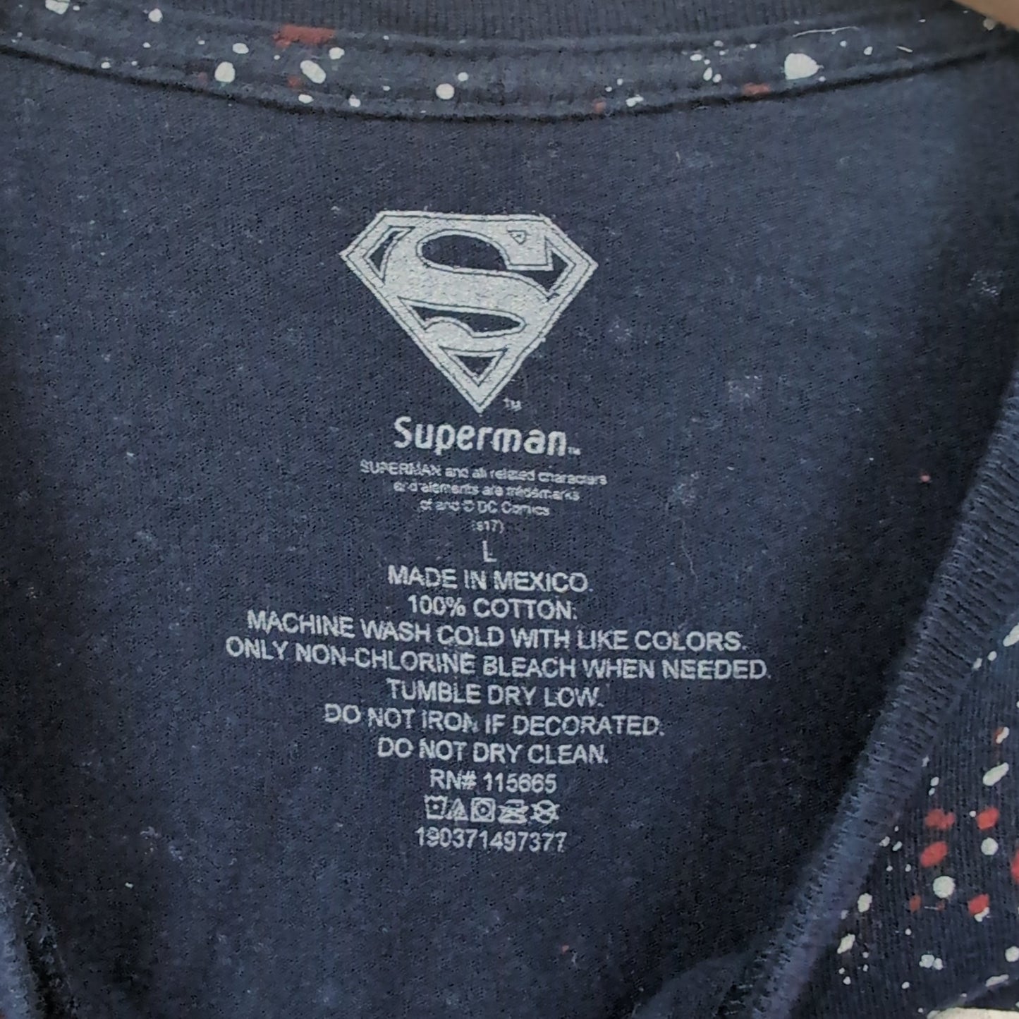 Tee shirt vintage Superman (taille L) T339