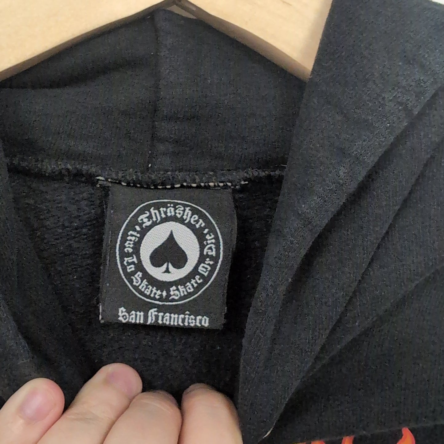 Sweat vintage Thrasher (taille S) H39