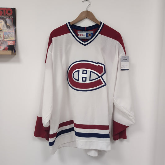 Maillot vintage CCM NHL Canadiens de Montréal (taille XL-XXL) T365
