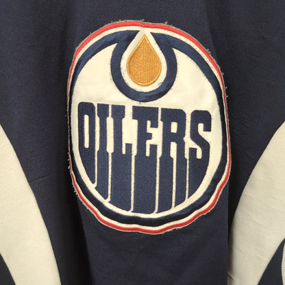 Maillot vintage Reebok NHL Oilers d'Edmonton (taille XL) T361